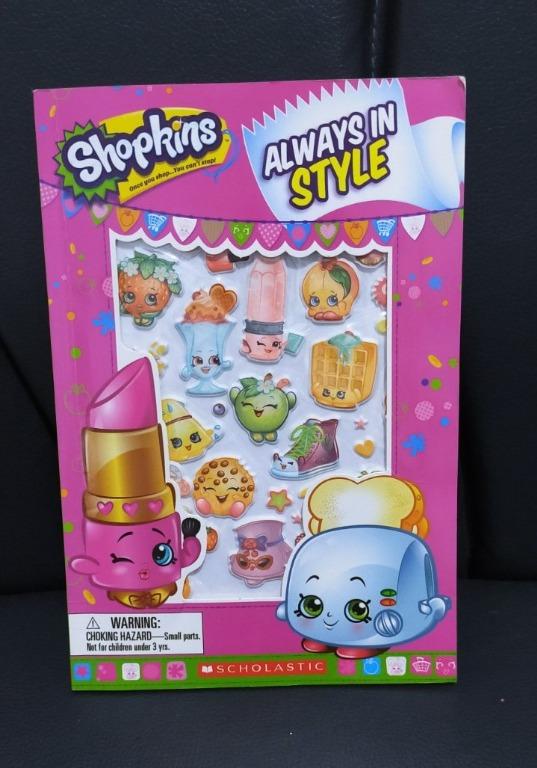Shopkins book with stickers, Hobbies & Toys, Books ...
