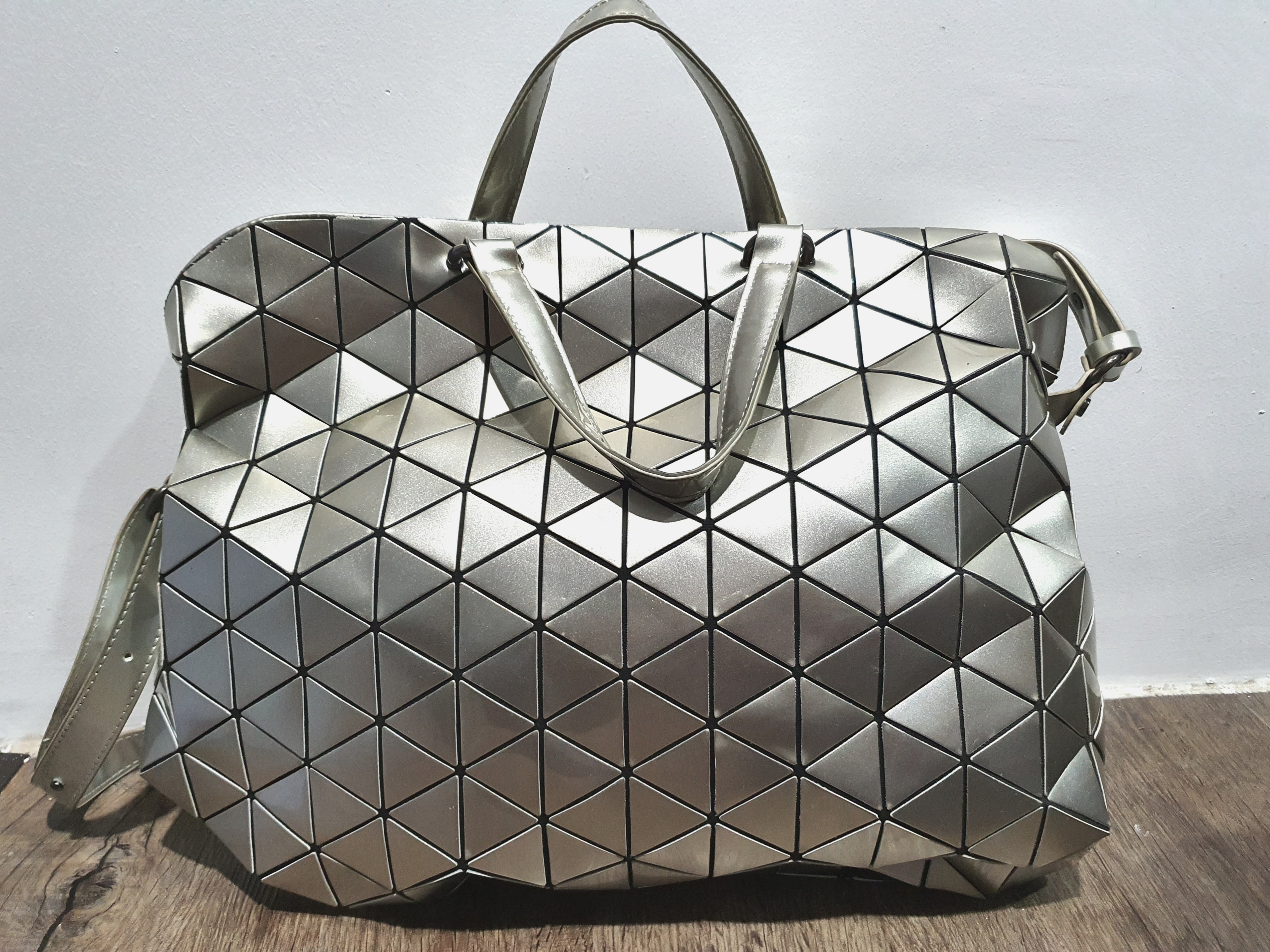 geometric handbag