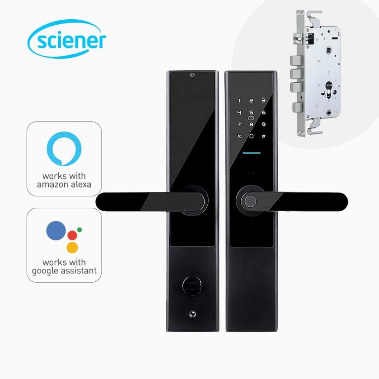 smart door lock works with google home