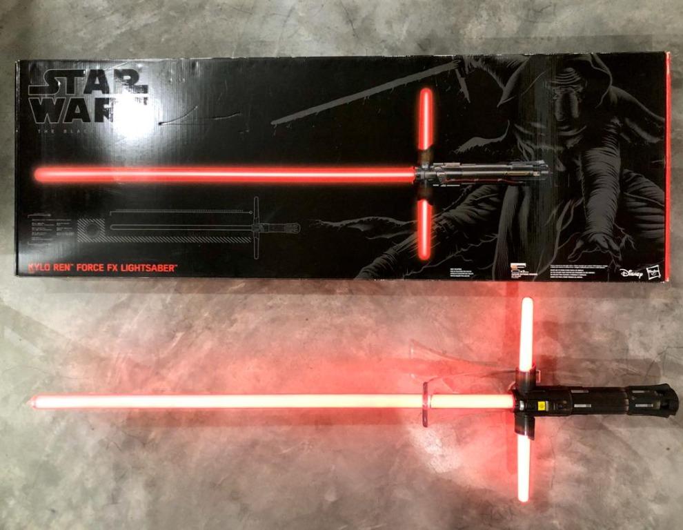 star wars the black series kylo ren force fx lightsaber