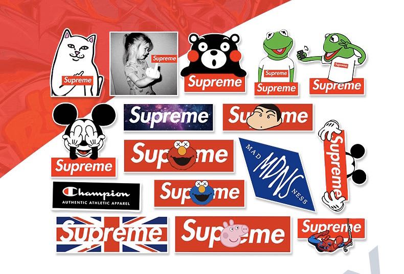 Supreme Stickers mix 15, Hobbies & Toys, Stationery & Craft, Art ...