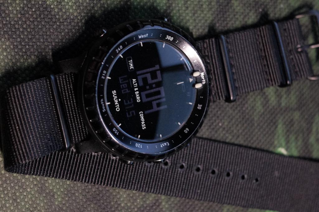 Suunto core all 2025 black nato strap
