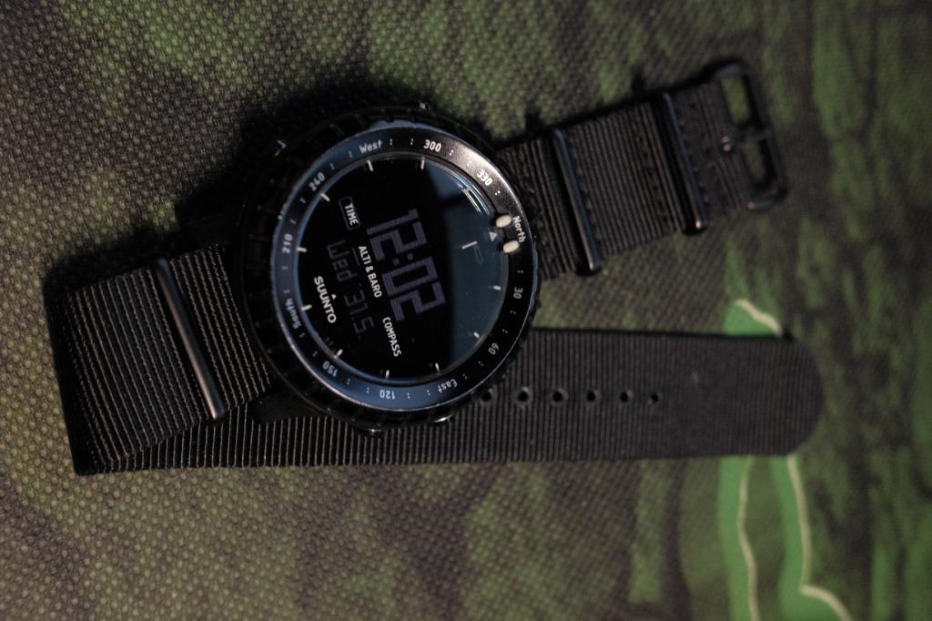 Suunto core all black nato strap clearance