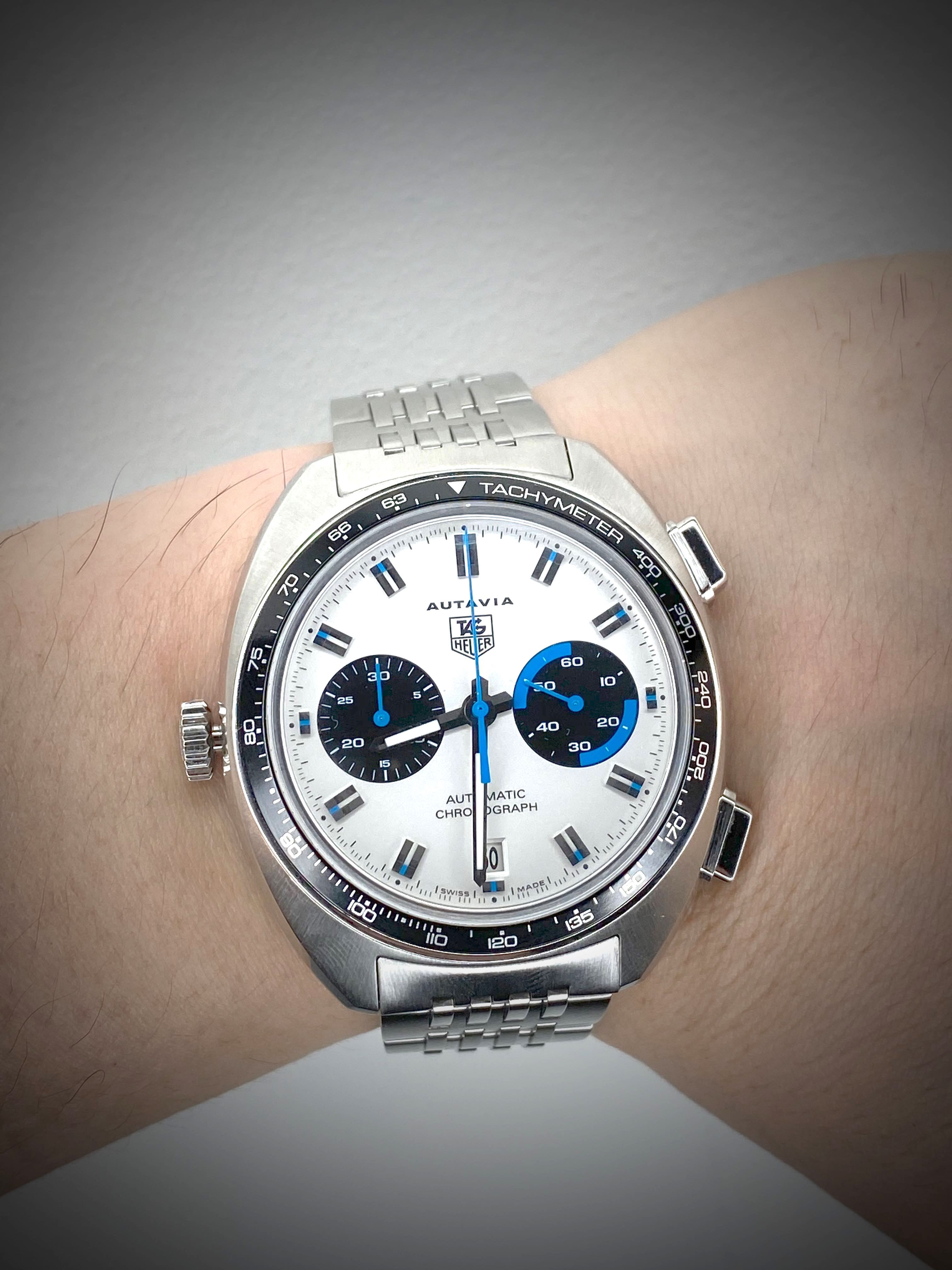 Tag Heuer Autavia Jo Siffert Blue Re edition CY2110 Luxury