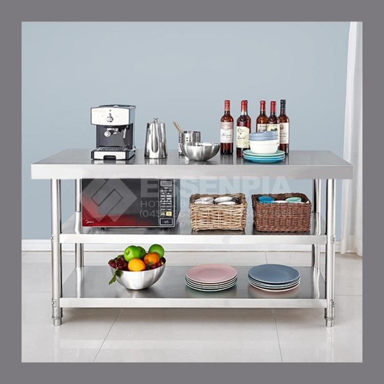 THREElayer Shelf Storage Rack Storage Shelf Restaurant Kitchen