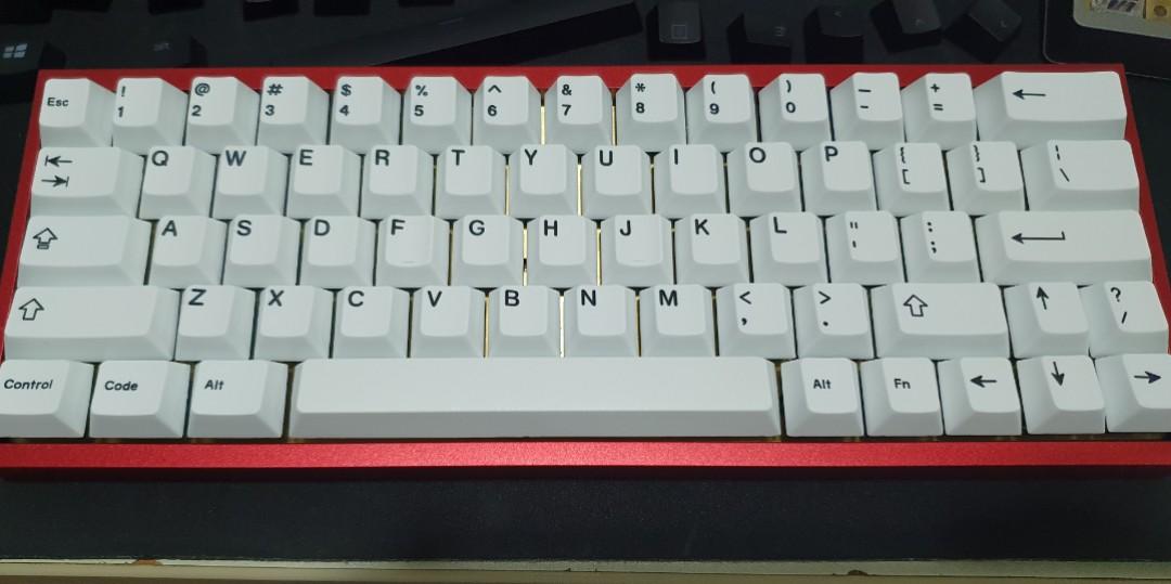TOFU Burgandy 60, DZ60 (Interest Check), Brass Plate Gat Inks Gasket
