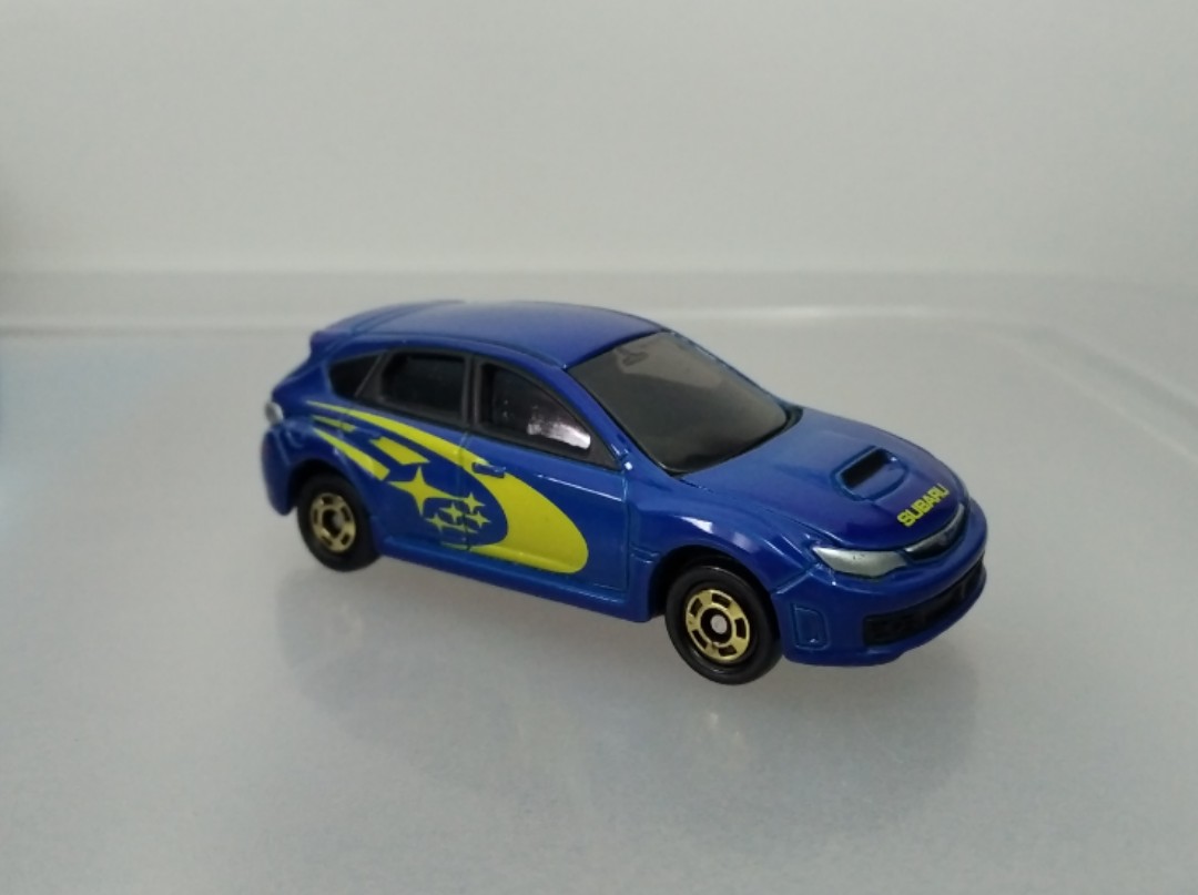 tomica subaru impreza wrx sti