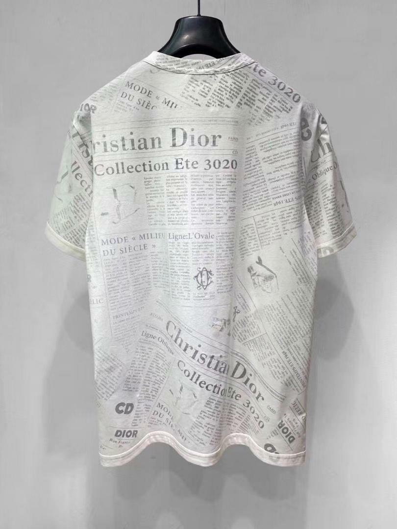 Dior Men White x Daniel Arsham Newspaper Print Bow Tie w/ Tags