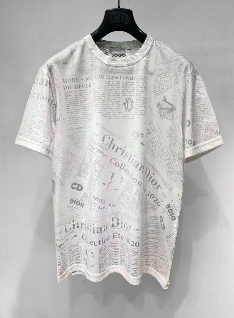 DIOR x Daniel Arsham Eroded Logo Tee Mens Fashion Tops  Sets Tshirts   Polo Shirts on Carousell