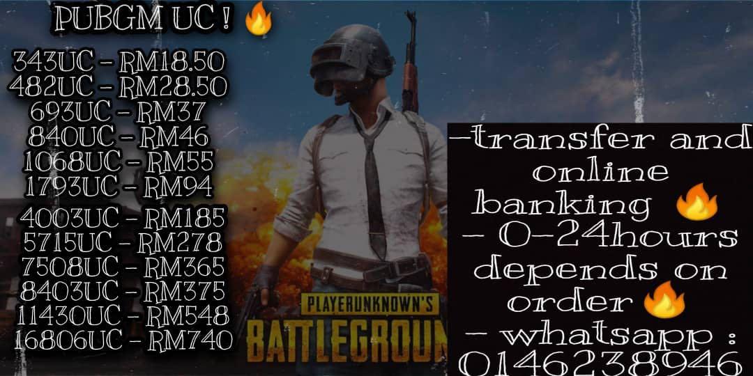 Uc Pubg Murah Malaysia Video Gaming Others On Carousell