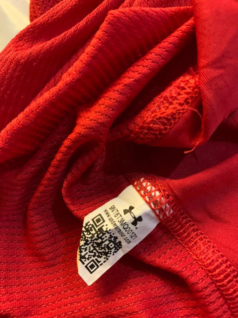 Under Armour Cycling Jersey/Authentic, Men's Fashion, Activewear on