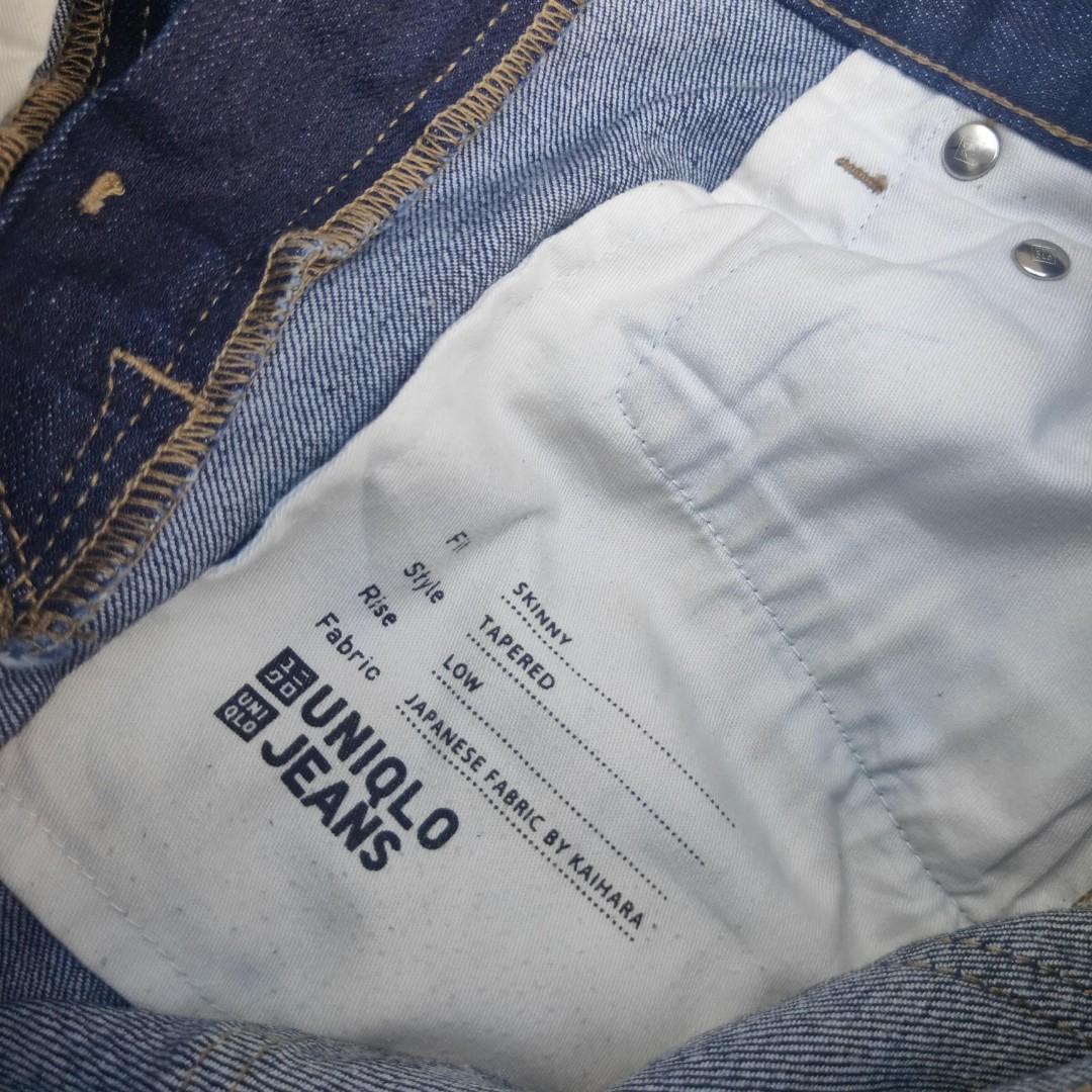 Uniqlo Selvedge fabric japanese by 