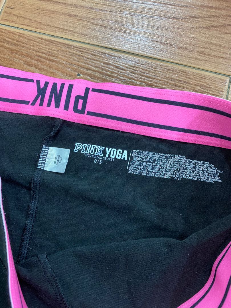 Victoria's secret pink capri yoga pants outlet