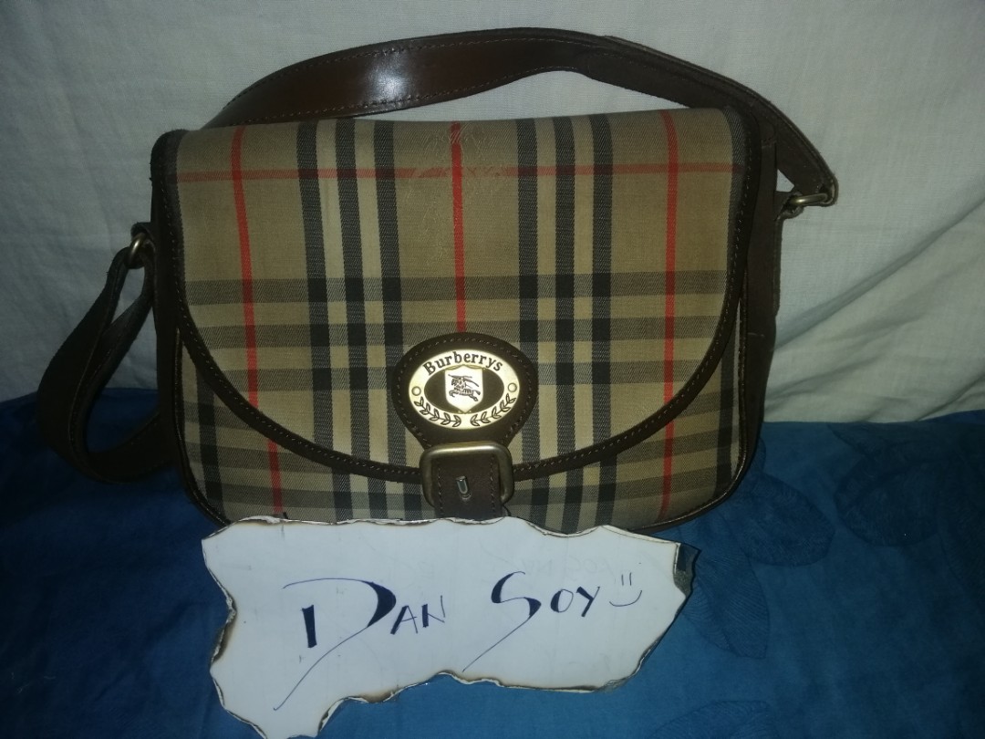 burberry sling bag vintage