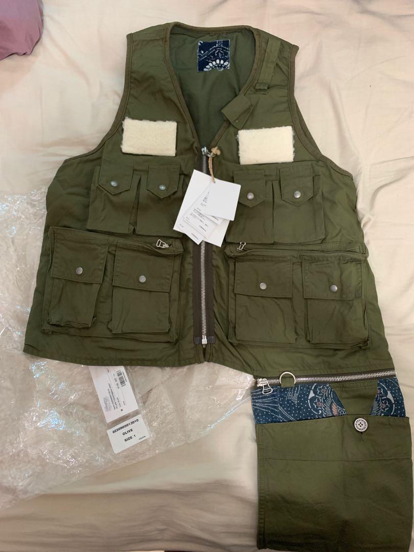 Visvim ICT Pilar Fisherman Vest, 男裝, 外套及戶外衣服- Carousell