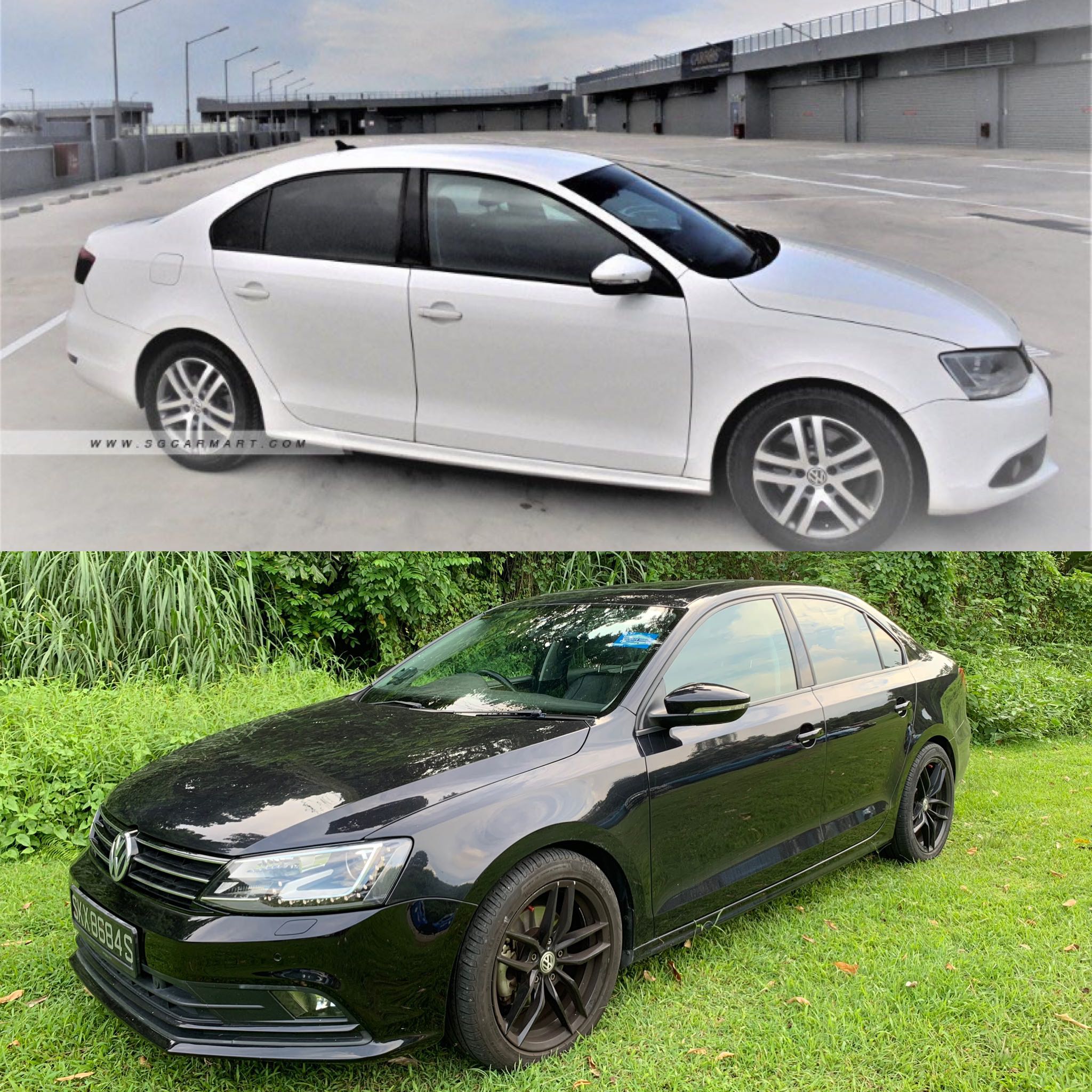 VW Jetta for rent, Cars, Car Rental on Carousell