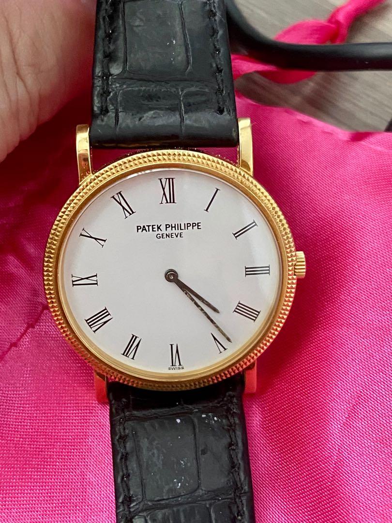 WTS Patek Philippe 3520 18k Calatrava Luxury Watches on Carousell
