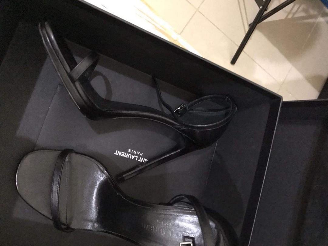 ysl strap heels