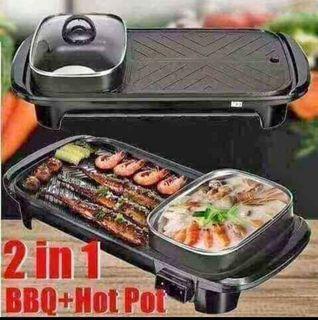 2 in 1 BBQ + Hotpot (Electric Griller)