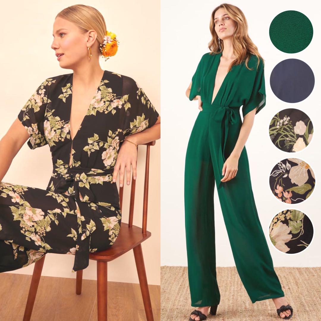 Lemongrass jumpsuit reformation