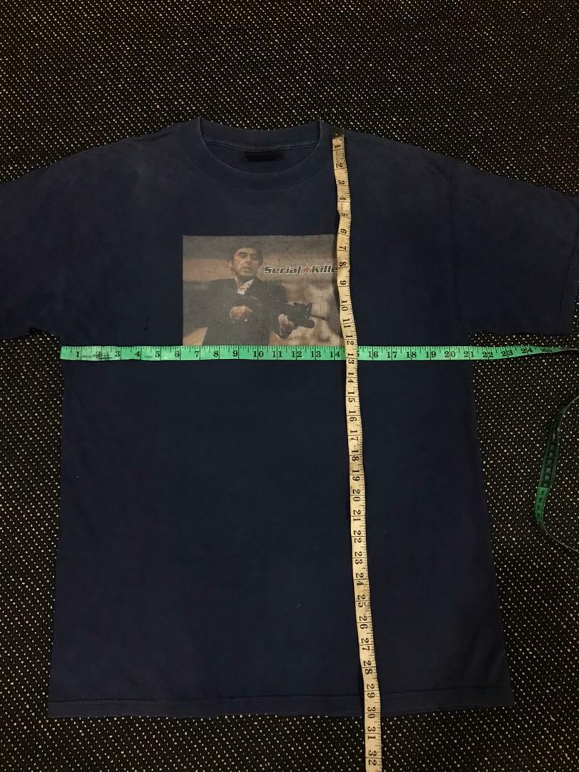 90's Vintage Streetwear Serial Killer Al Pacino Scarface, Men's 