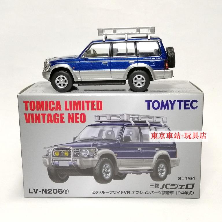 Tomica Limited Vintage Neo Lv N6a Mitsubishi Pajero Midroof Wide Vr 1 64 Tomy Cars Trucks Vans Contemporary Manufacture