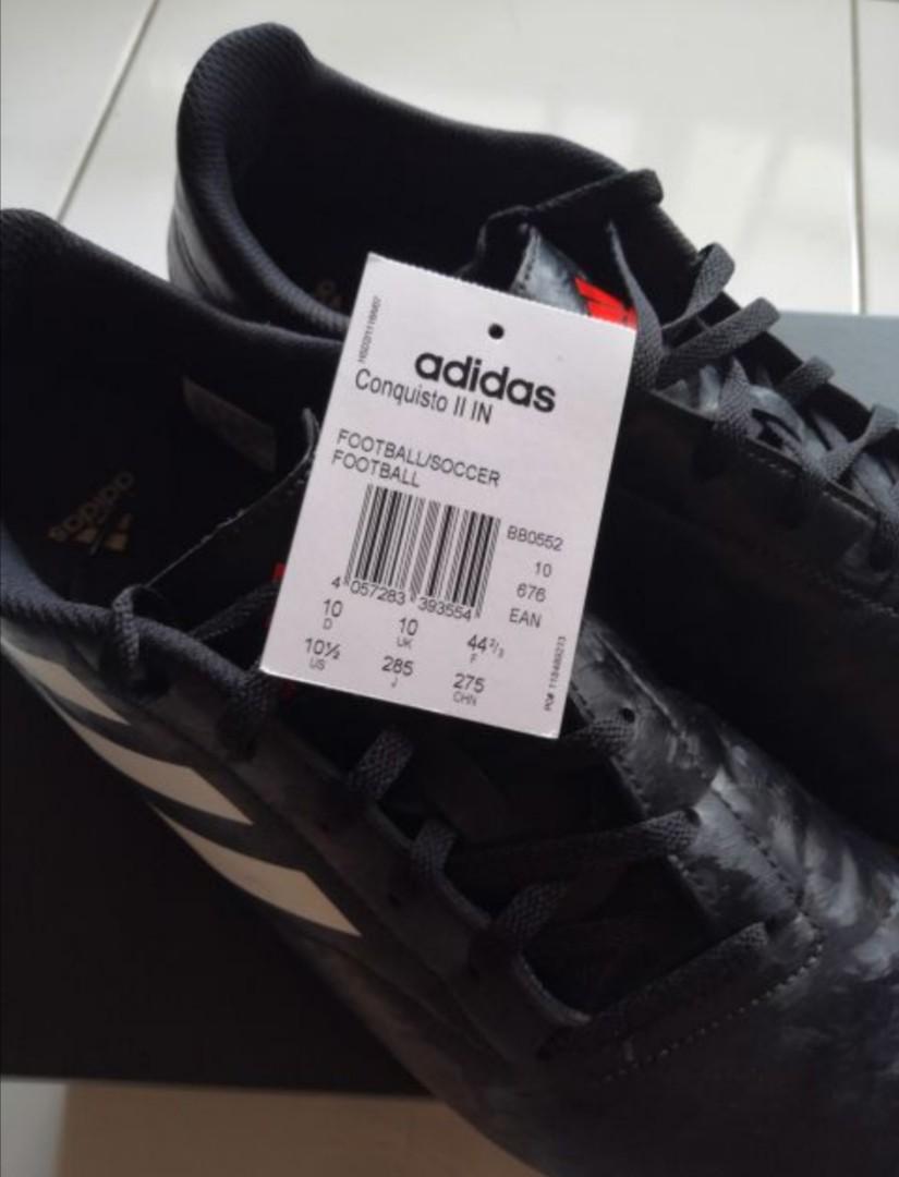 Adidas Conquisto II Futsal Shoe UK 10