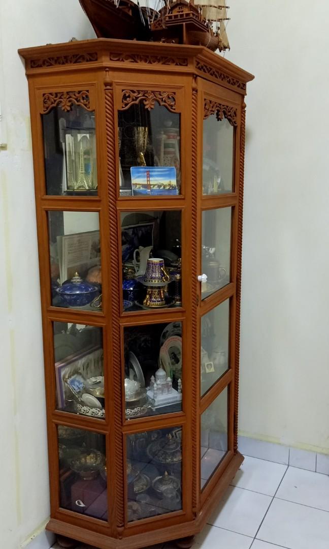 Almari Kaca Home Furniture On Carou Almari Kaca Home Furniture