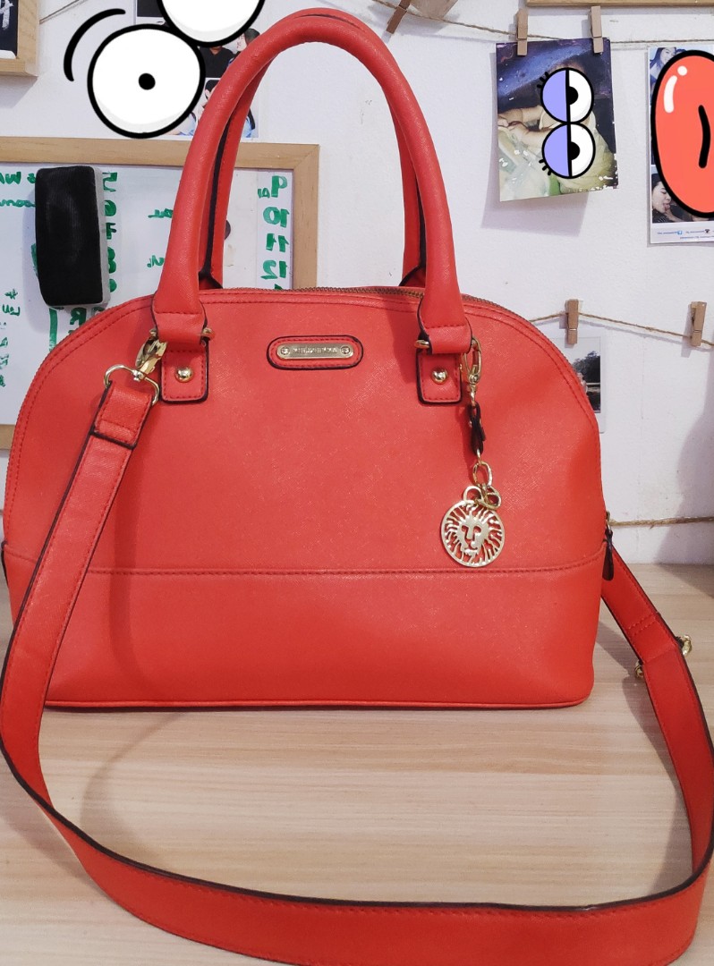 Anne klein red bag cheap
