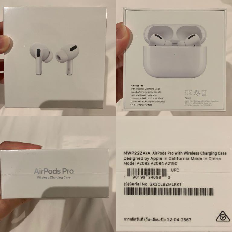 Apple AirPods Pro with wireless charging (Brand new), Audio 