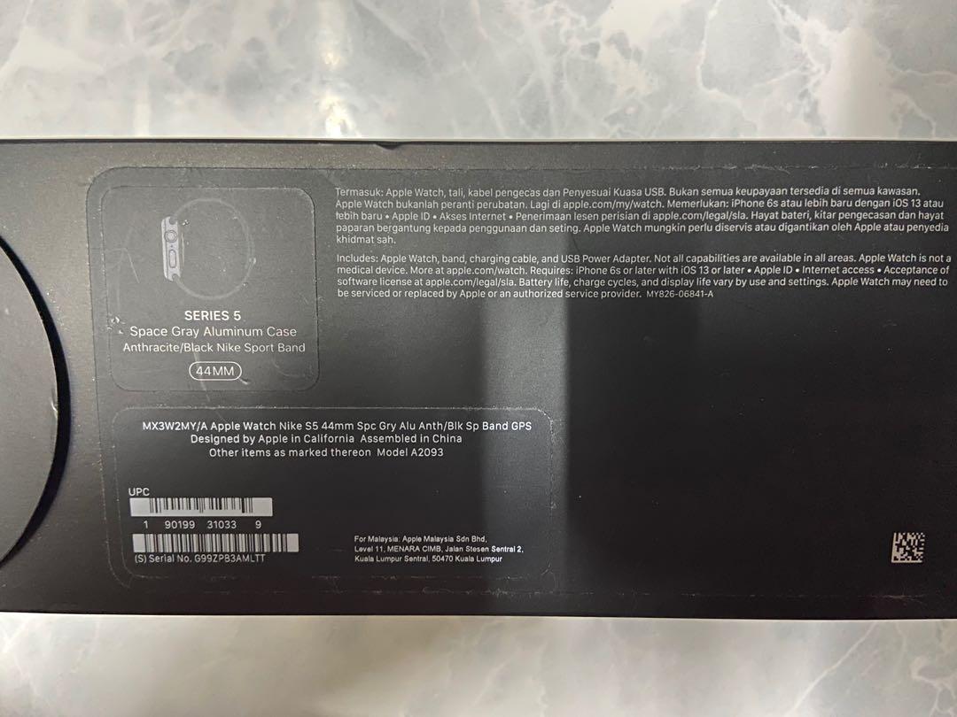 APPLE WATCH 5 SERIES 44mm (NIKE EDITION), Mobile Phones & Gadgets