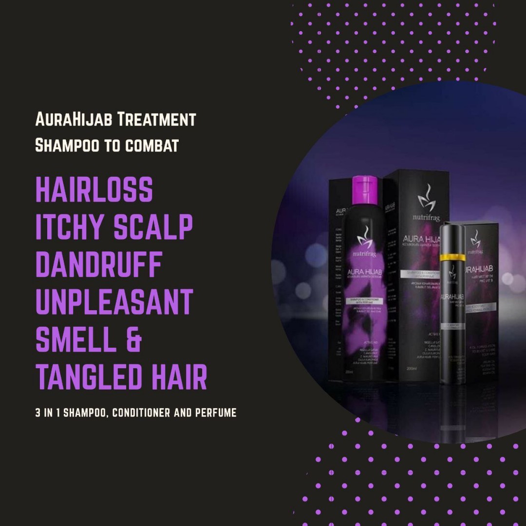 Aurahijab shampoo, Health & Beauty, Hair Care on Carousell