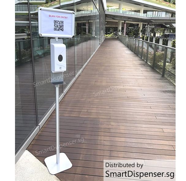 Auto Hand Sanitizer Dispenser Stand Electronics Others On Carousell