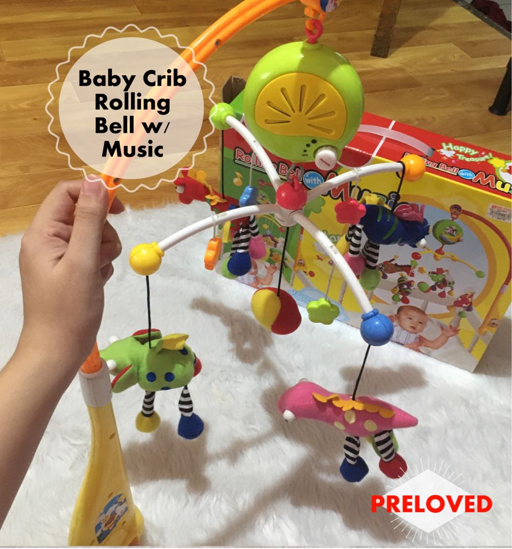 baby bed musical mobile