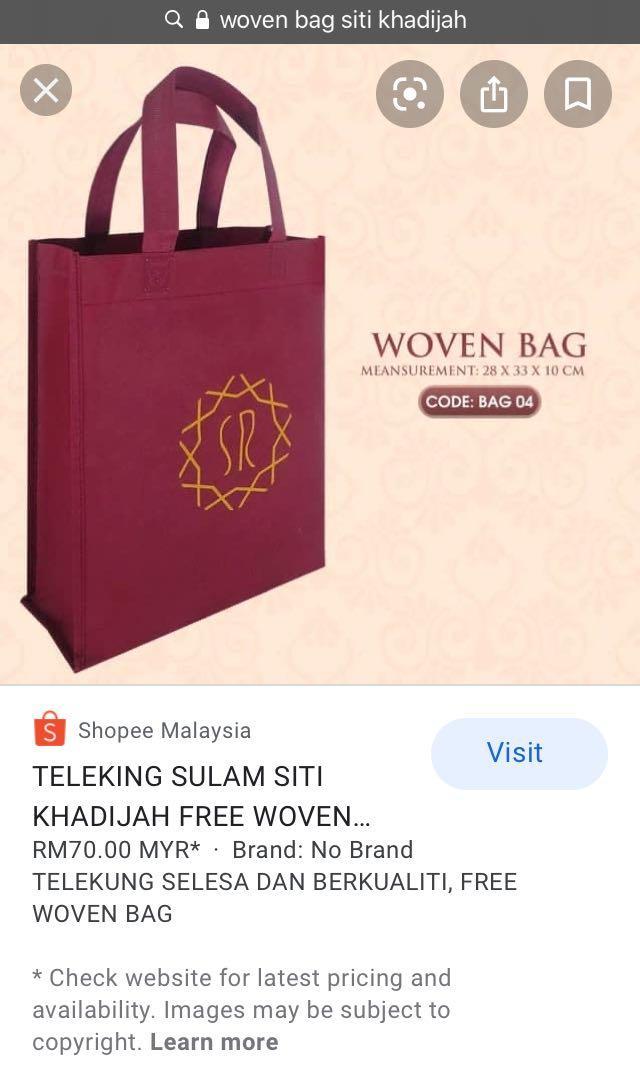 Woven bag clearance siti khadijah