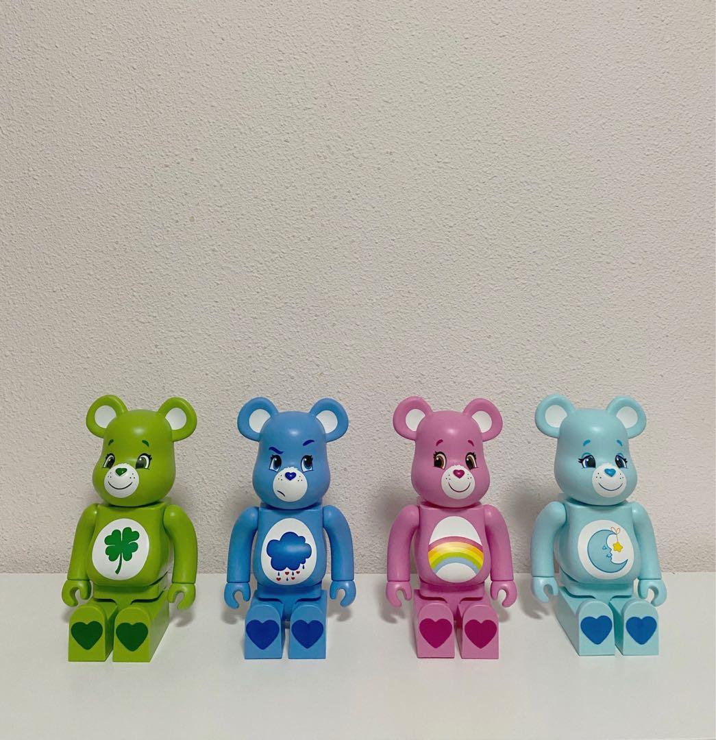 Bearbrick 400% - Care Bears set of 4, Hobbies & Toys, Toys & Games