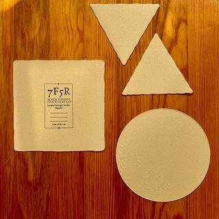 BFK Rives Paper . Premium Art Supply . Tan Tiles . 20pcs