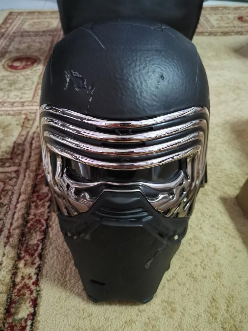 Bib Star Wars Black Series Kylo Ren Electronic Helmet Toys Games Others On Carousell