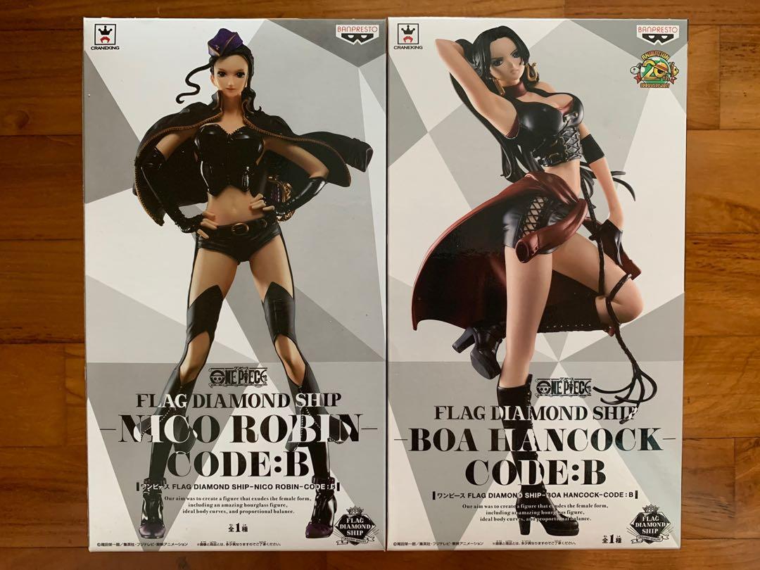 Boa Hancock Nico Robin Flag Diamond Ship Code B One Piece Hobbies Toys Toys Games On Carousell