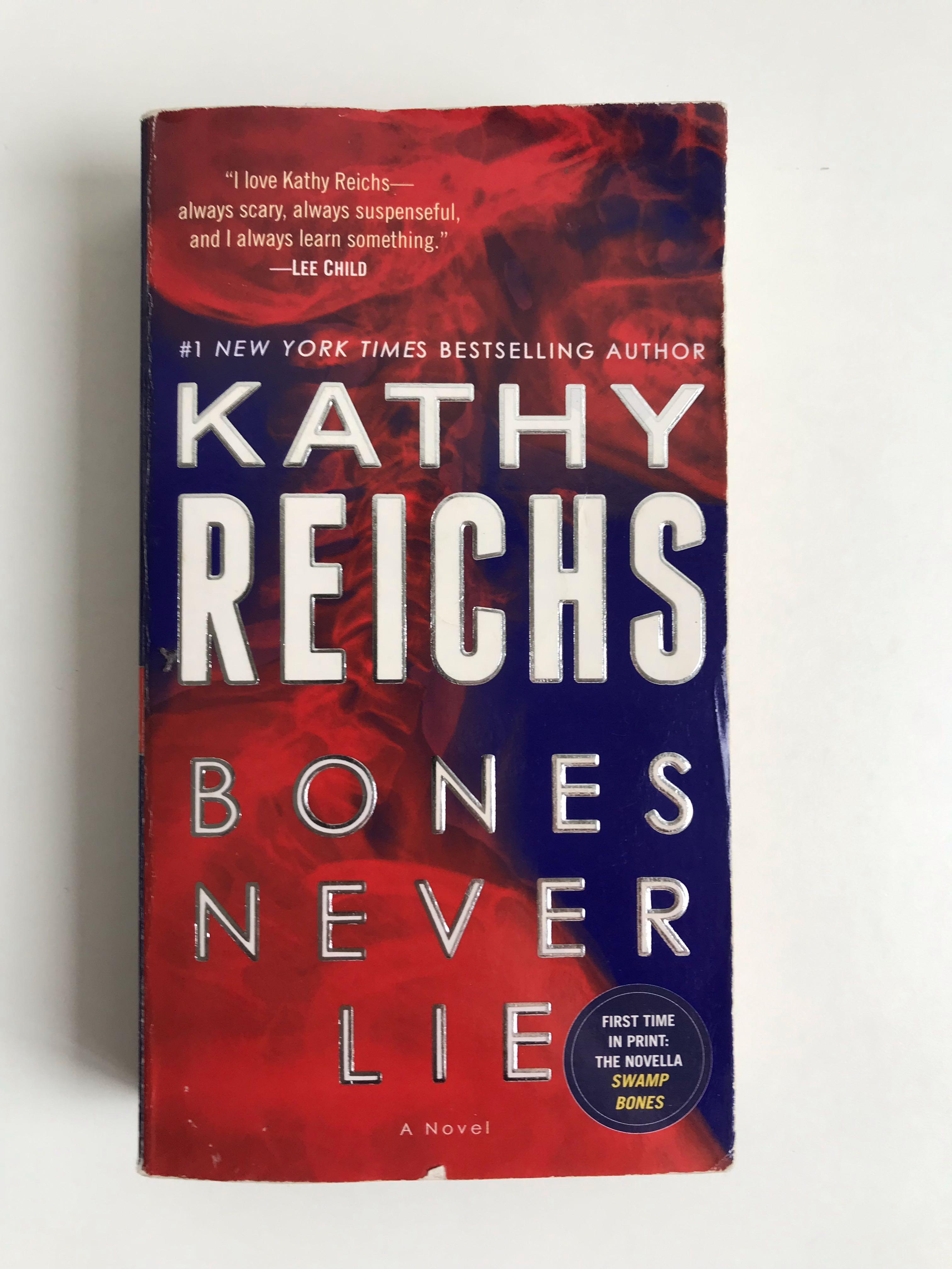 Bones Never Lie Bones Tv Series By Kathy Reichs Hobbies Toys Books Magazines Fiction Non Fiction On Carousell