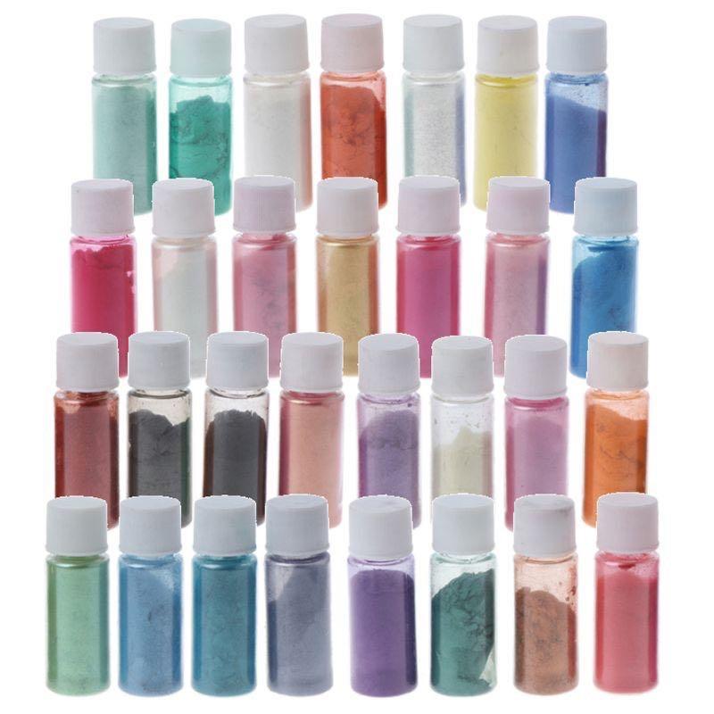 30 Colors Mica Powder Epoxy Resin Dye Pearl Pigment Natural Mica Mineral Powder Design Craft Handmade Craft On Carousell