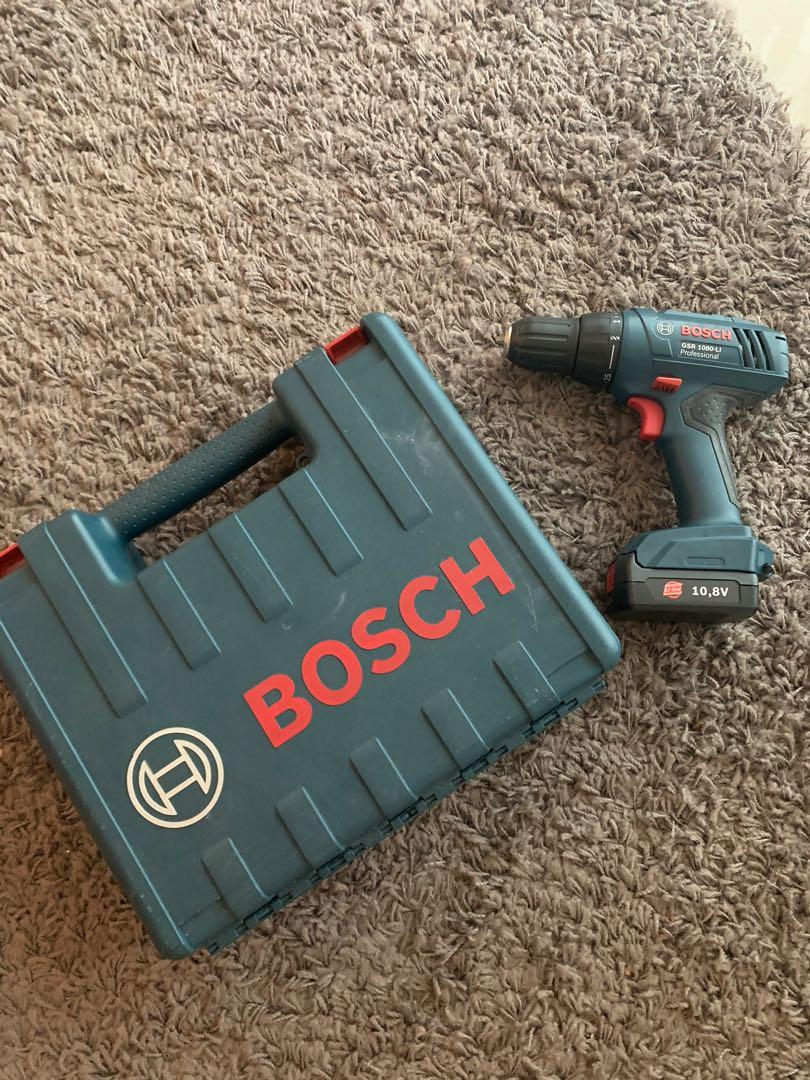 Bosch Cordless Drill/Driver GSR1080LI, TV & Home Appliances