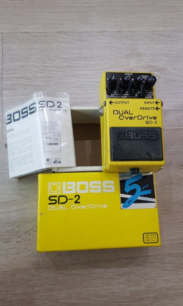 Boss SD Dual Overdrive, Hobbies & Toys, Music & Media, Music