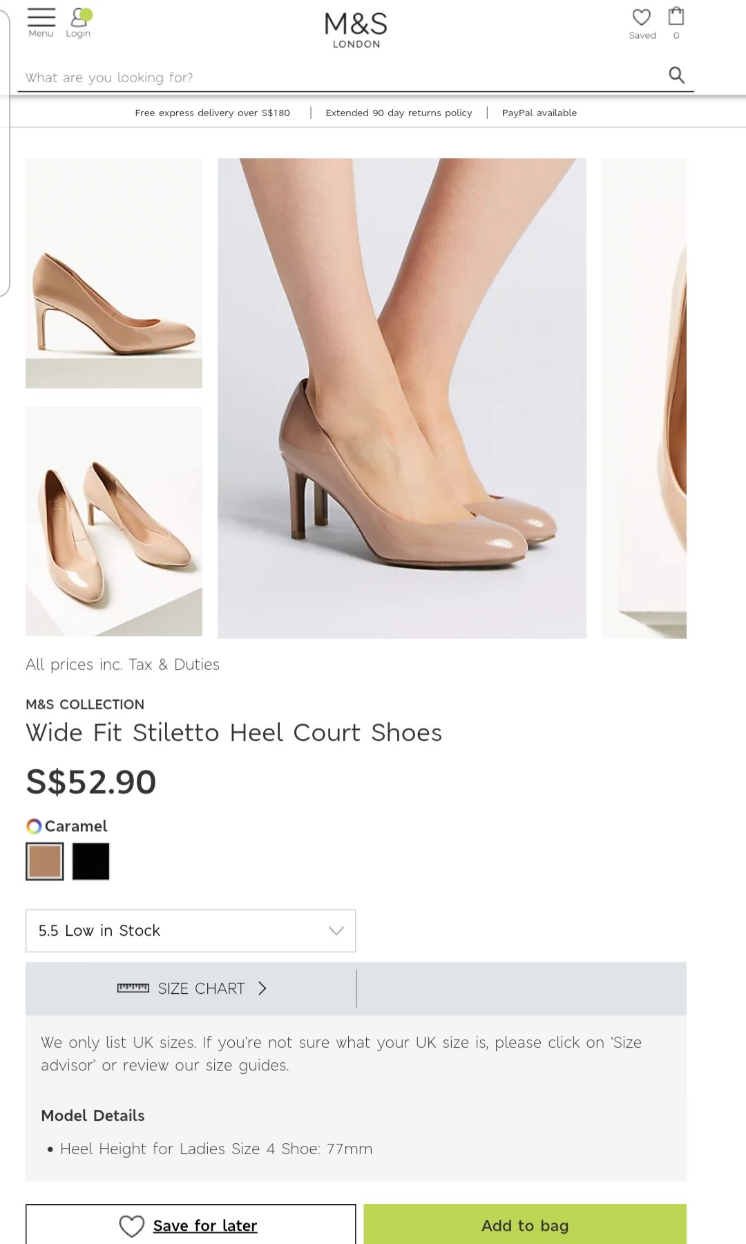 nude court shoes m&s