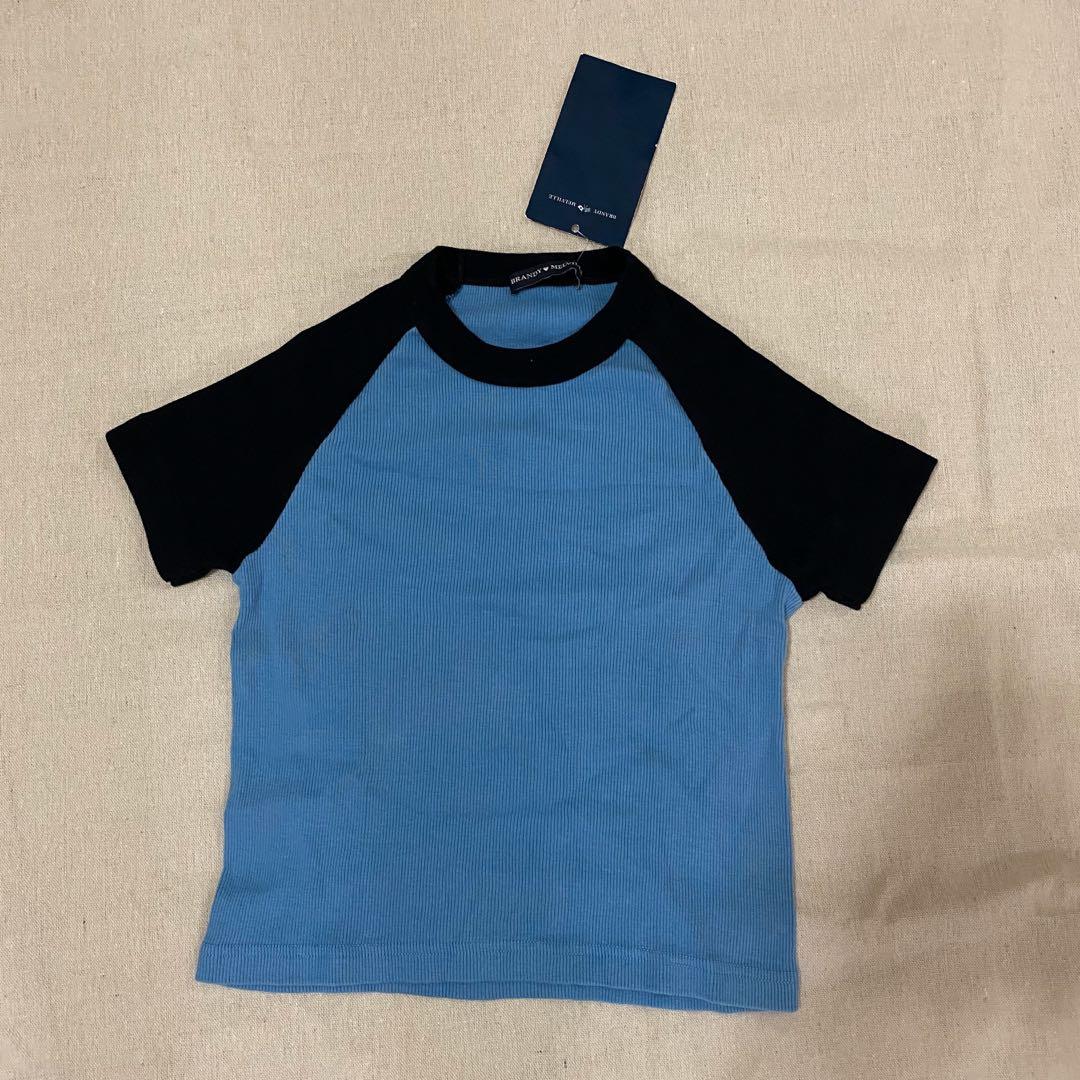 Brandy Melville Blue Black Bella Top Women S Fashion Tops Other Tops On Carousell Brandy Melville Blue Black Bella Top Women S Fashion Tops Other Tops On Carousell