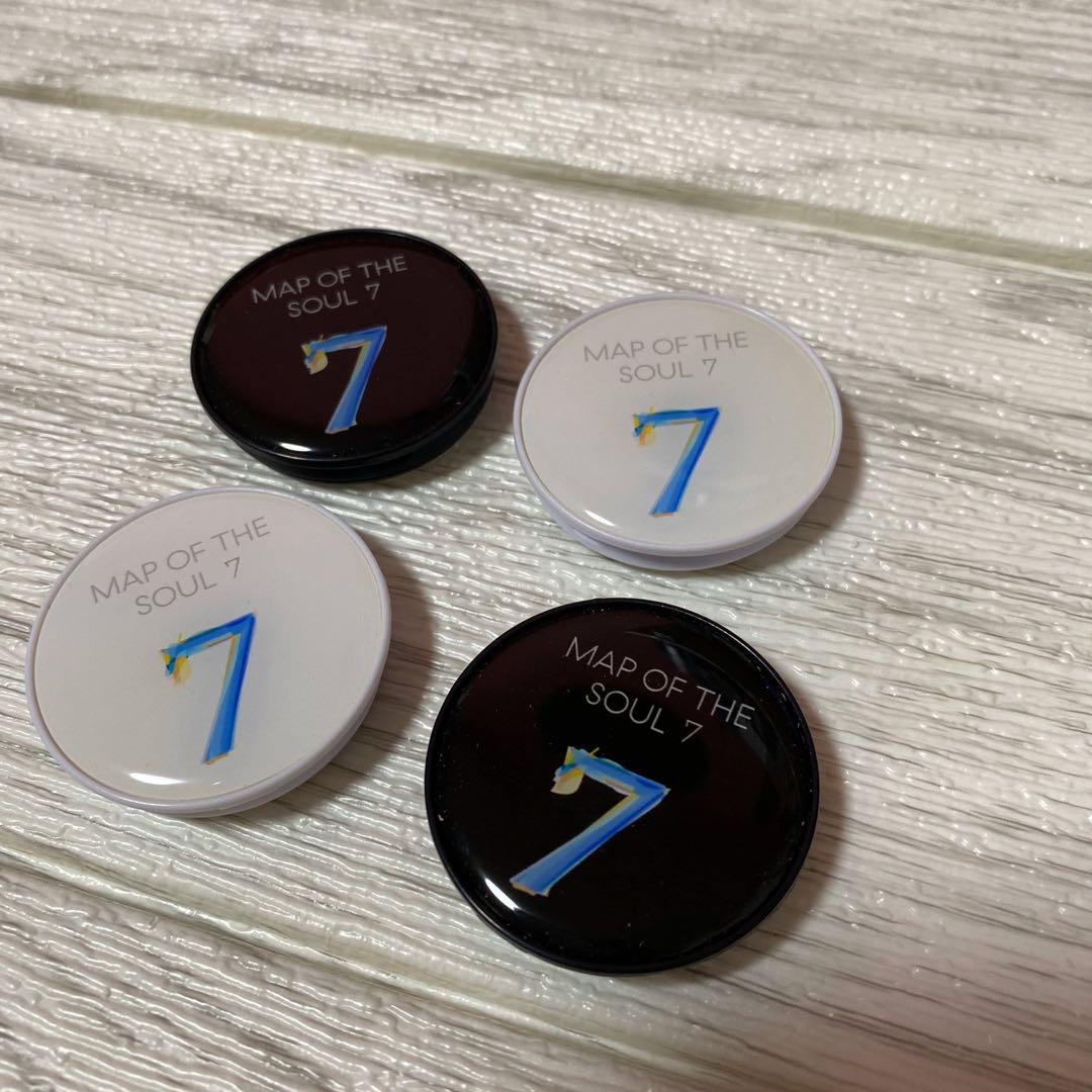 BTS Griptok Popsocket (Category: K-Wave Merchandise) located in Singapore. Submitted by icecream.milktea (Listing ID 1012933193, Image 2). Description: hello! it’s all brand new. i don’t use griptoks. so help clear. i will give free of charge if you purchase any item in my listing :D otherwise then it’s $2 each. thanks! tag bts bangtan phone accessory map of the soul 7.