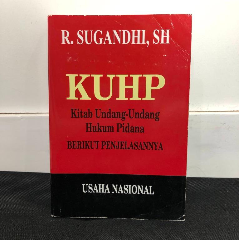Buku Kuhp Hukum Pidana R Sugandih Sh Buku Alat Tulis Buku Di Carousell