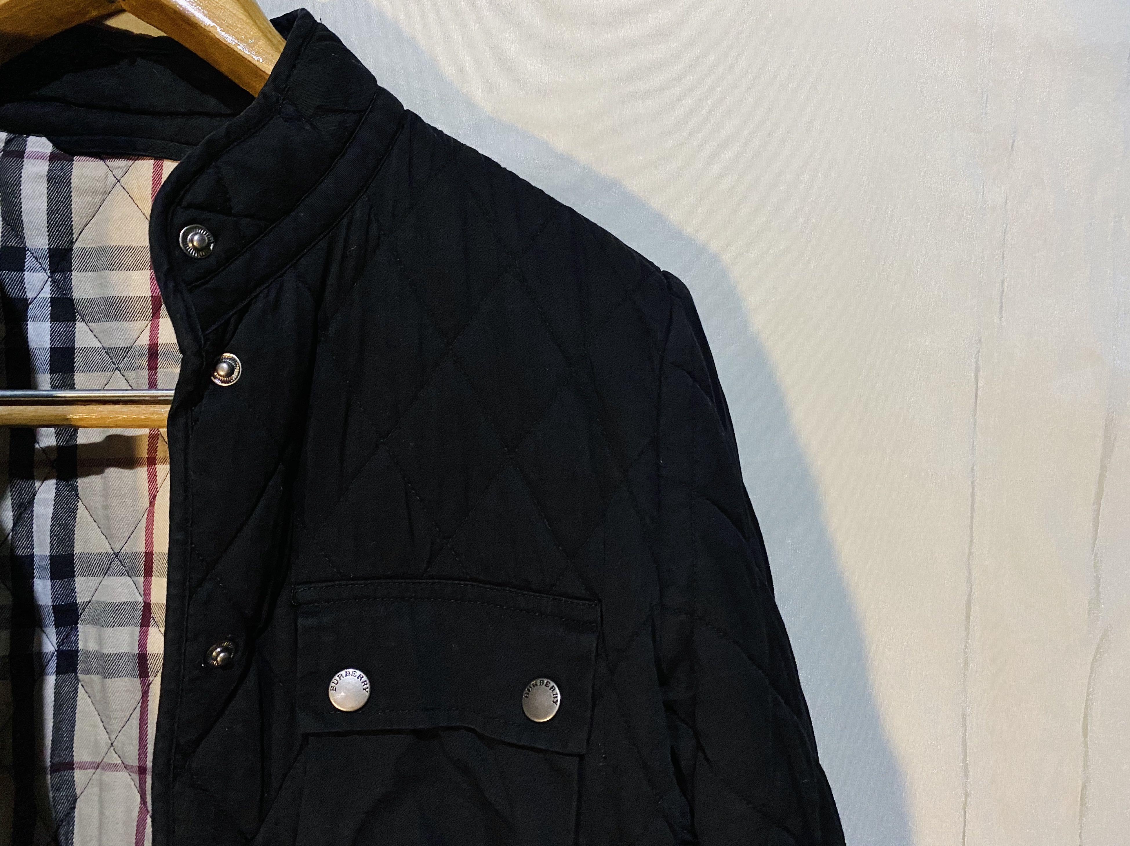 Burberry Nova Quilted Jacket Not Fendi Dior YSL, Men's Fashion, Tops