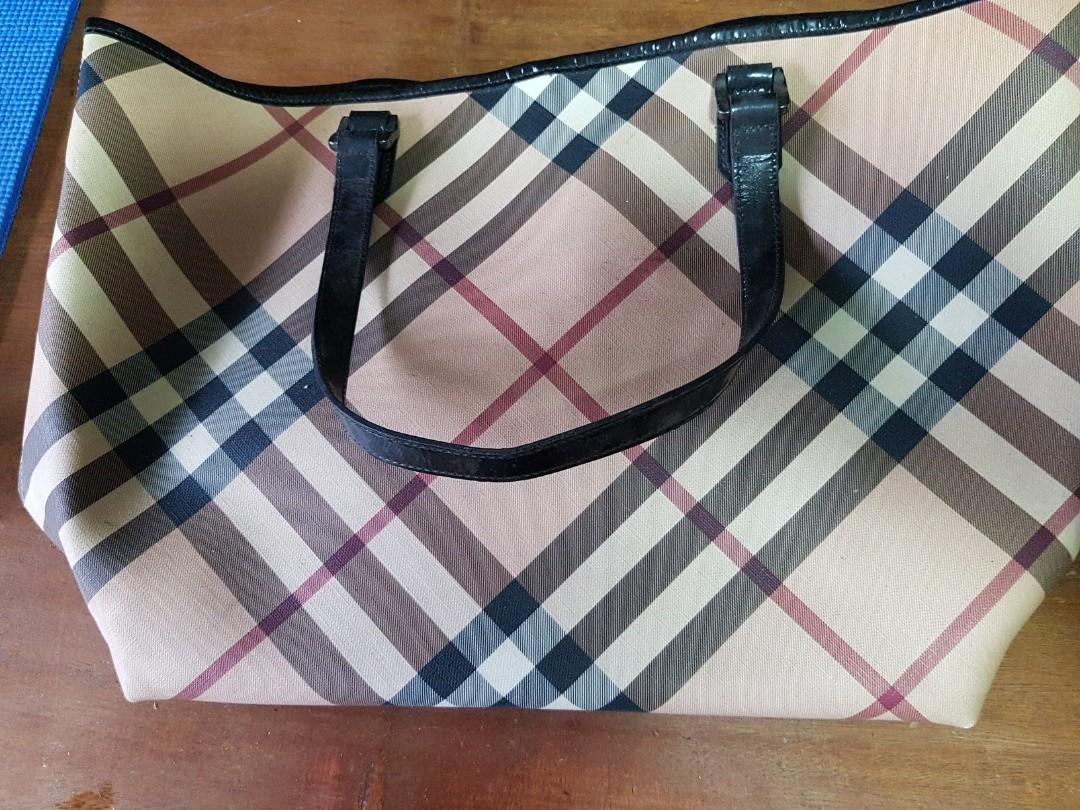 burberry nova tote bag