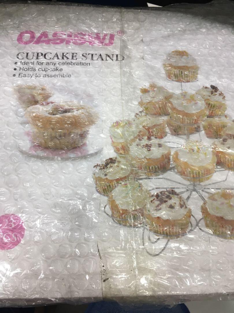 Buy 1 take 1 - Cupcake stand (Category: Bakeware) located in Manila. Submitted by chicstuff88 (Listing ID 1012958623, Image 3). Description: 👉Brand new 👉SF charge to buyer 👉no return /no exchange policy.